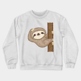 Shy sloth Crewneck Sweatshirt